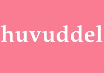 Synonym huvuddel