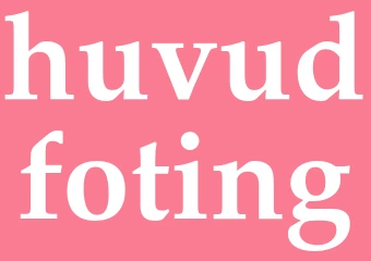 Synonym huvudfoting