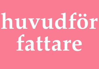 Synonym huvudförfattare