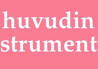 Synonym huvudinstrument
