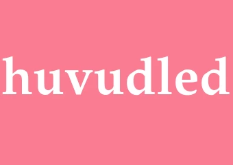 Synonym huvudled