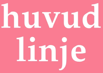 Synonym huvudlinje