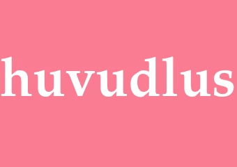 Synonym huvudlus