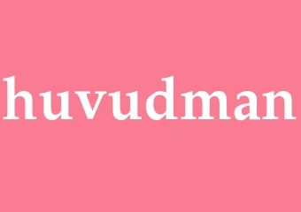 Synonym huvudman