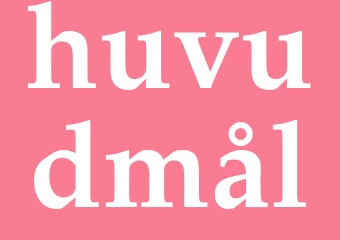 Synonym huvudmål