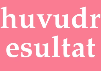 Synonym huvudresultat