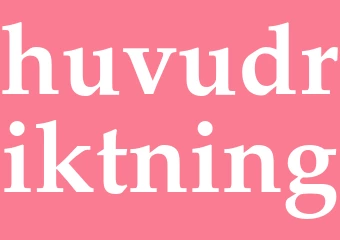 Synonym huvudriktning