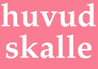 Synonym huvudskalle