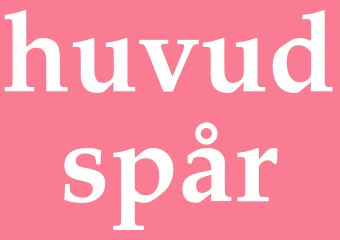 Synonym huvudspår
