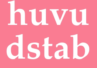 Synonym huvudstab