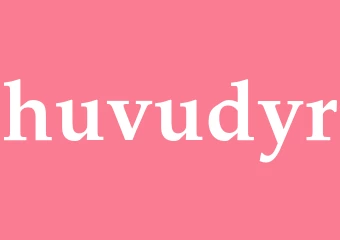 Synonym huvudyr