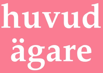 Synonym huvudägare
