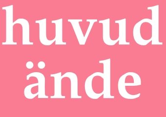 Synonym huvudände