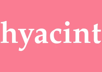 Synonym hyacint
