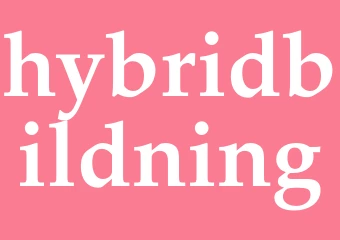 Synonym hybridbildning