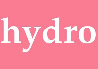 Synonym hydro