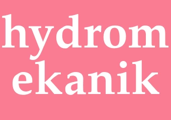 Synonym hydromekanik