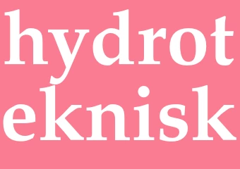 Synonym hydroteknisk