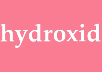 Synonym hydroxid