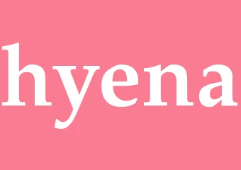 Synonym hyena