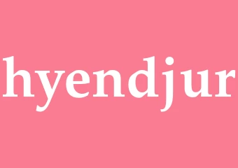 Synonym hyendjur