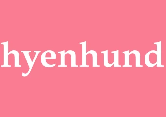 Synonym hyenhund