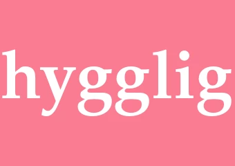 Synonym hygglig