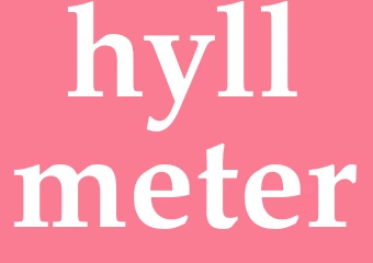 Synonym hyllmeter