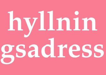 Synonym hyllningsadress