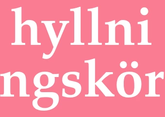 Synonym hyllningskör