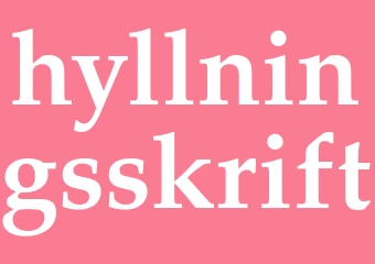 Synonym hyllningsskrift