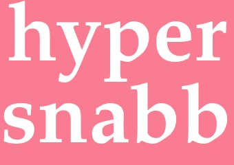 Synonym hypersnabb