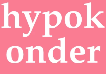 Synonym hypokonder