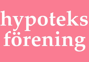Synonym hypoteksförening
