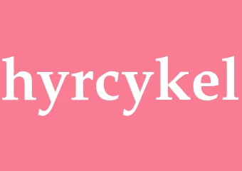 Synonym hyrcykel