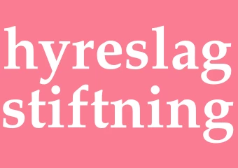 Synonym hyreslagstiftning