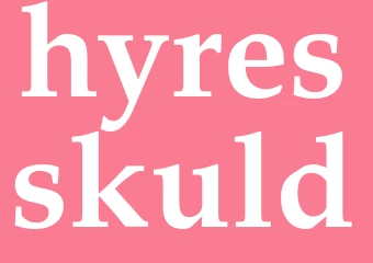 Synonym hyresskuld