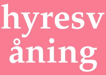 Synonym hyresvåning