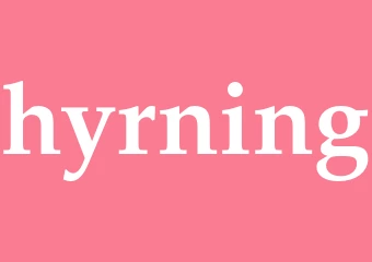 Synonym hyrning