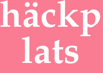 Synonym häckplats