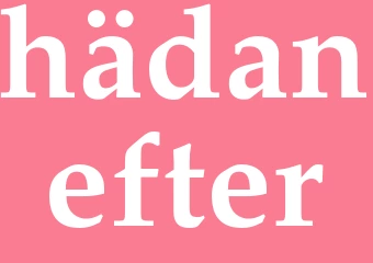 Synonym hädanefter