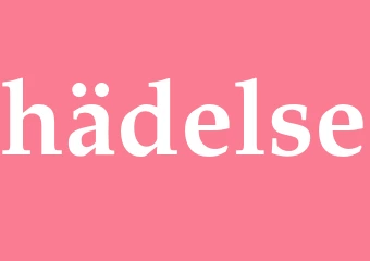 Synonym hädelse