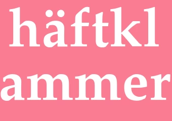Synonym häftklammer