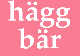 Synonym häggbär