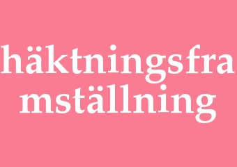 Synonym häktningsframställning