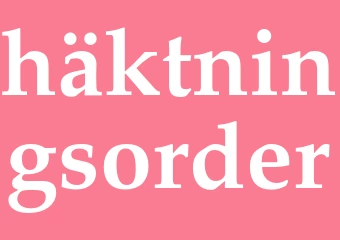 Synonym häktningsorder