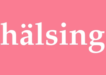 Synonym hälsing