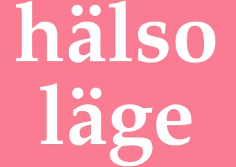 Synonym hälsoläge