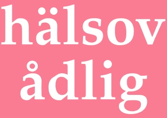 Synonym hälsovådlig