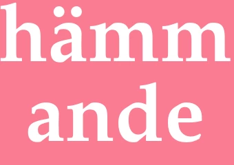 Synonym hämmande